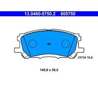 Plaquettes de frein 13.0460-5750.2 ATE pour LEXUS RX
