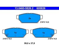 Plaquettes de frein 13.0460-5826.2 ATE pour MITSUBISHI PROTON