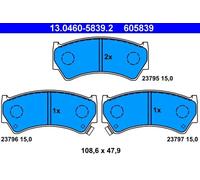Plaquettes de frein 13.0460-5839.2 ATE pour SUZUKI BALENO BALENO Break