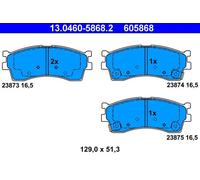 ATE Kit de plaquettes de frein 13.0460-5868.2 – Frein à disque – 1x