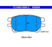 Plaquettes de frein 13.0460-5894.2 ATE pour TOYOTA PREVIA II