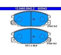Plaquettes de frein 13.0460-5942.2 ATE pour ISUZU OPEL