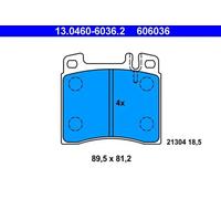 Plaquettes de frein 13.0460-6036.2 ATE pour MERCEDES-BENZ CLASSE S