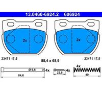 Plaquettes de frein 13.0460-6924.2 ATE pour LAND ROVER DEFENDER Pick Up