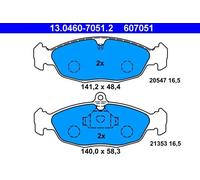 ATE Jeu de garnitures de frein 13.0460-7051.2