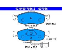 Plaquettes de frein 13.0460-7056.2 ATE pour FORD COUGAR MONDEO I MONDEO II