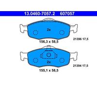 ATE Plaquettes de frein 13.0460-7057.2 pour Ford Cougar et Mondeo I/II