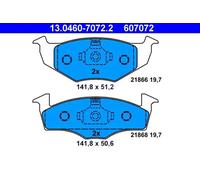 Plaquettes de frein 13.0460-7072.2 ATE pour SEAT VW