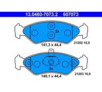 Plaquettes de frein 13.0460-7073.2 ATE pour FORD MAZDA