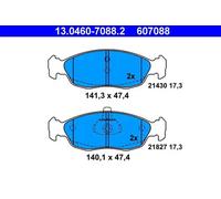 Plaquettes de frein 13.0460-7088.2 ATE pour CITROËN PEUGEOT