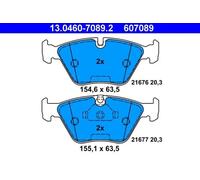Plaquettes De Frein Avant BMW Série 3 E46 2000-, 5 E39 1995-