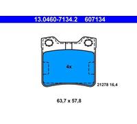 Plaquettes de frein 13.0460-7134.2 ATE pour PEUGEOT 406 406 Break 406 Coupé 607