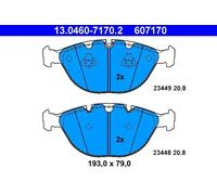 ATE Jeu de plaquettes de frein 13.0460-7170.2 Avant