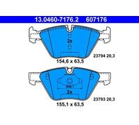 ATE Plaquettes de frein avant BMW Série 3 E90 2005-, X1 2009-, Z4 2009- Neuf