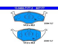 Plaquettes de frein 13.0460-7177.2 ATE pour VW LUPO I