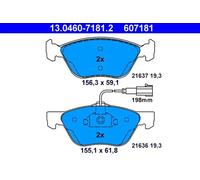 Plaquettes de frein 13.0460-7181.2 ATE pour ALFA ROMEO GT