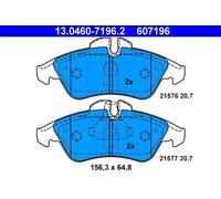 Jeu de plaquettes de frein ATE 13.0460-7196.2, avant