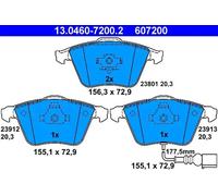 Plaquettes de frein 13.0460-7200.2 ATE pour AUDI SEAT SKODA VW