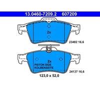 Plaquettes de frein 13.0460-7209.2 ATE pour JAGUAR XF I XJ XK II Coupé S-TYPE II