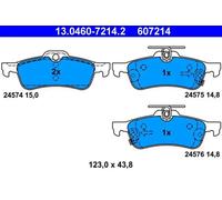 Plaquettes de frein 13.0460-7214.2 ATE pour DAIHATSU TOYOTA