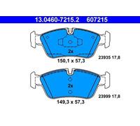 Plaquettes de frein 13.0460-7215.2 ATE pour BMW 3 1