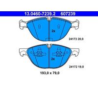 Plaquettes de frein 13.0460-7239.2 ATE pour BMW X5 X6