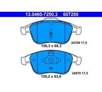 Plaquettes de frein 13.0460-7250.2 ATE pour RENAULT LAGUNA III LAGUNA Coupé