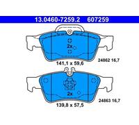 Plaquettes de frein 13.0460-7259.2 ATE pour MERCEDES-BENZ CLS CLS Shooting Brake