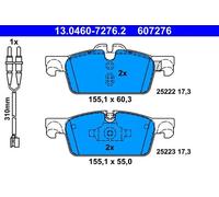ATE Plaquettes de frein 13.0460-7276.2 pour PEUGEOT 508 I et 508 SW I