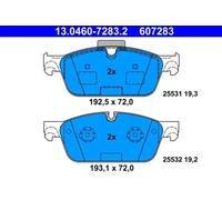 Plaquettes de frein 13.0460-7283.2 ATE pour MERCEDES-BENZ GLE GLS CLASSE M
