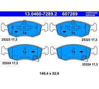 ATE Plaquette de frein 13.0460-7289.2