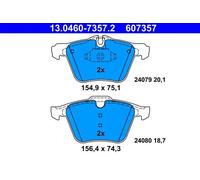 Plaquettes de frein 13.0460-7357.2 ATE pour JAGUAR XF I XJ XF SPORTBRAKE