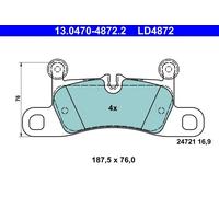 ATE Plaquette de frein 13.0470-4872.2