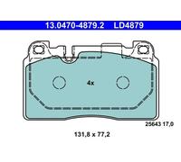 Plaquettes de frein 13.0470-4879.2 ATE pour AUDI PORSCHE