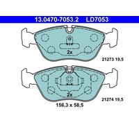 Plaquettes de frein 13.0470-7053.2 ATE pour VOLVO C70 I Coupé C70 I Décapotable