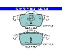 Plaquettes de frein 13.0470-7135.2 ATE pour VOLVO V70 I S80 I V70 II S60 I