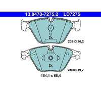 Plaquettes de frein 13.0470-7275.2 ATE pour BMW 5 5 Touring