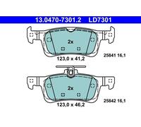 ATE Plaquettes de frein 13.0470-7301.2 pour PEUGEOT 308 II / 308 SW II