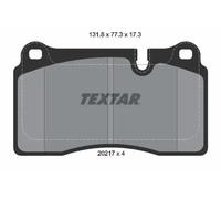 Plaquettes de frein 2021701 TEXTAR pour LAND ROVER RANGE ROVER SPORT I