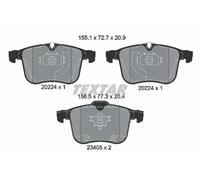 Plaquettes de frein 2022401 TEXTAR pour CADILLAC SAAB OPEL