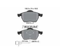 Plaquettes de frein + Kit de réparation d'étrier de frein TEXTAR pour AUDI 100