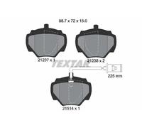Plaquettes de frein 2123701 TEXTAR pour LAND ROVER RANGE ROVER I DISCOVERY I
