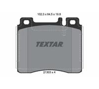 Textar Plaquettes de frein 2130304 - avec capteur d'usure pour Mercedes-Benz