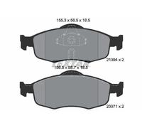 Textar Plaquettes de frein 2139408 avant pour Ford Mondeo Scorpio Contour Cougar