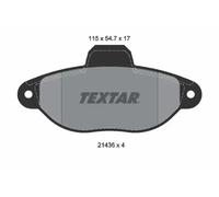 Plaquettes de frein 2143602 TEXTAR pour FIAT LANCIA ZASTAVA
