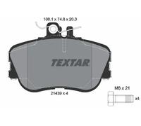 Textar Plaquettes de frein 2143905 pour Mercedes-Benz Classe C / Classe C T-Model