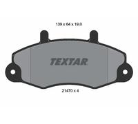 Textar Plaquettes de frein 2147001 pour FORD TRANSIT Autobus/Autocar
