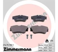 ZIMMERMANN 21479.190.1 Plaquettes de frein