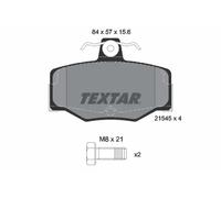 Textar Plaquettes de frein 2154501 pour NISSAN ALMERA II Hatchback