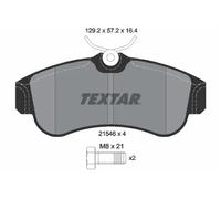 Plaquettes de frein 2154601 TEXTAR pour NISSAN ALMERA II Hatchback ALMERA II